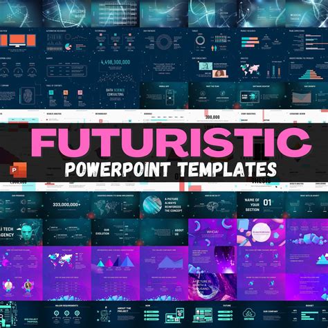 Futuristic PPT Template 1