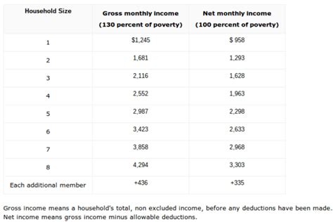 GA Food Stamps Benefits Allotment