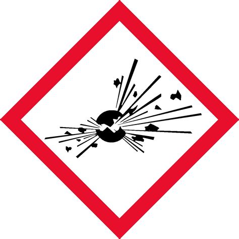 Exploding Bomb Pictogram