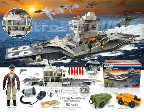 GI Joe USS Flagg accessories