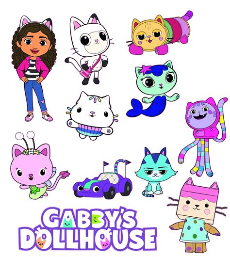 Gabby's Dollhouse Printables