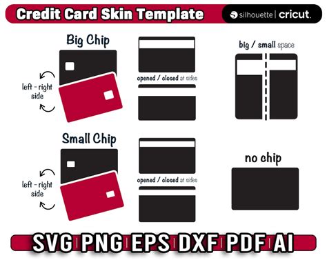 Gaming Credit Card Skin Templates