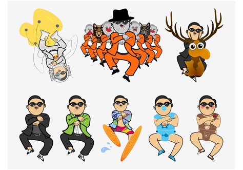 Gangnam Style Template Examples