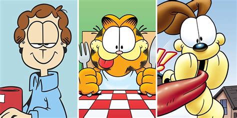 Types of Garfield Printable Coloring Pages