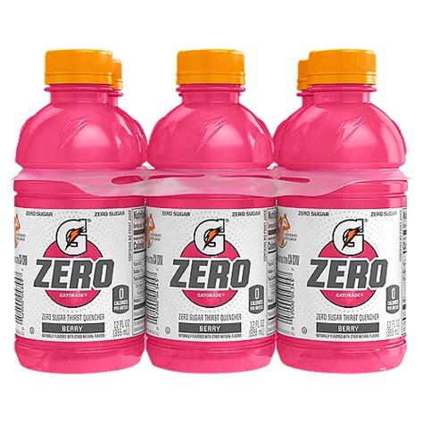 Gatorade Zero Berry Powder Ingredients