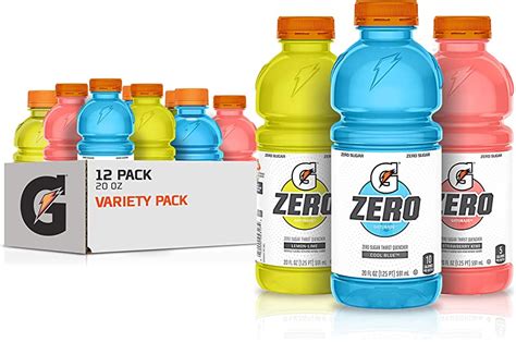 Gatorade Zero Berry Powder Nutrition Facts