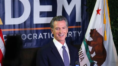 Gavin Newsom meeting with Democratic leaders