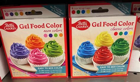 Gel Food Coloring