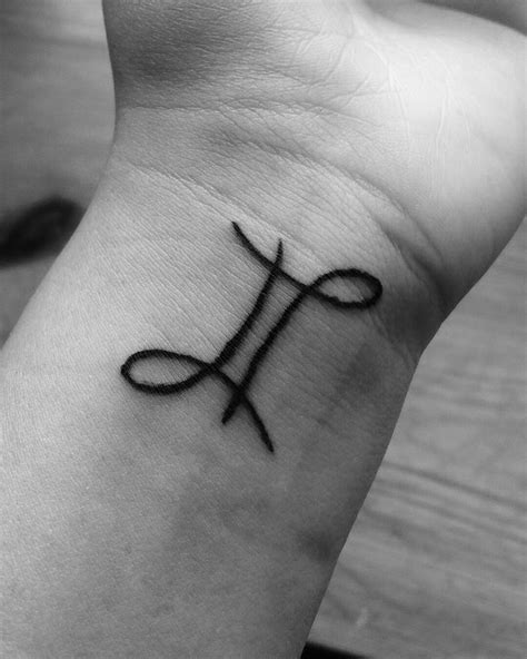 Gemini Symbol Tattoo Placement Ideas