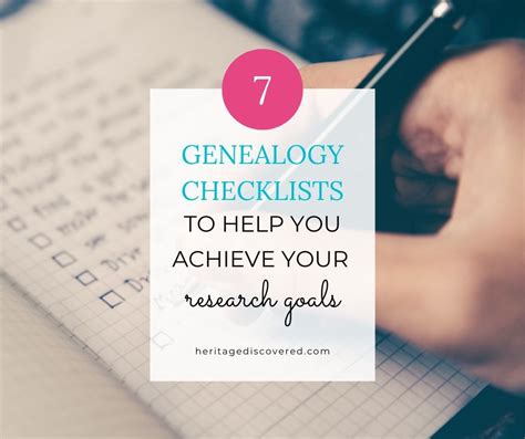 Genealogy Research