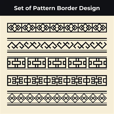 Geometric Pattern Border