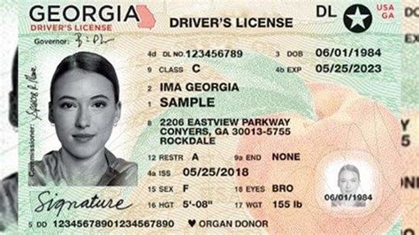 Georgia Drivers License