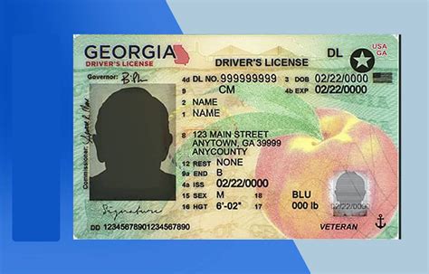 Georgia Drivers License Image 2