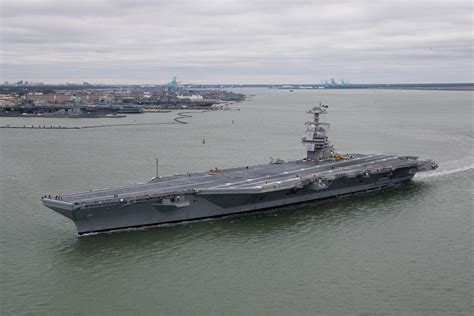 Gerald R. Ford CVN 78 Island