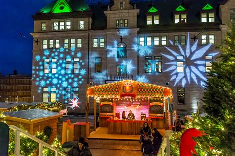 German Christmas Market Atmosphere in Quebec