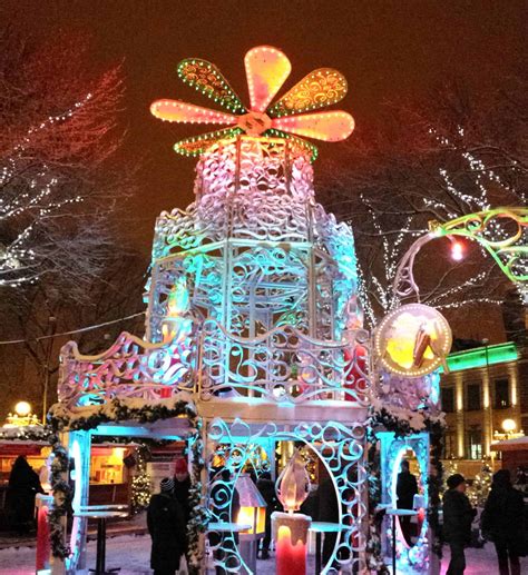 German Christmas Market Tree in Quebec