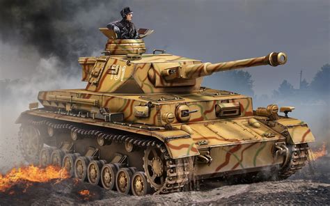 German Panzer IV Tank