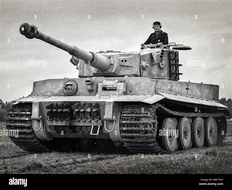 A German Tiger I tank during the Battle of Kursk