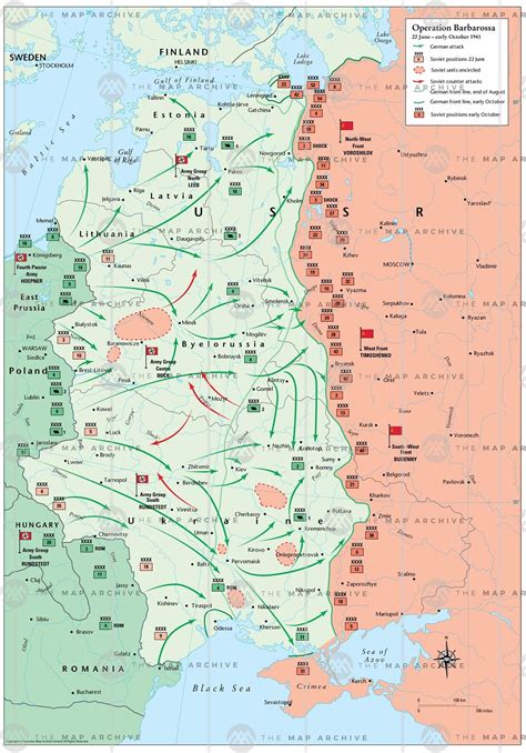 German military leaders planning the invasion of the Soviet Union