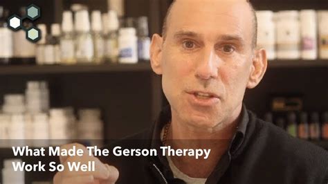 Gerson Therapy Working