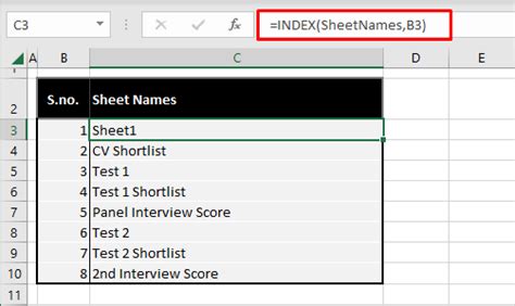 Get Worksheet Name In Excel Made Easy