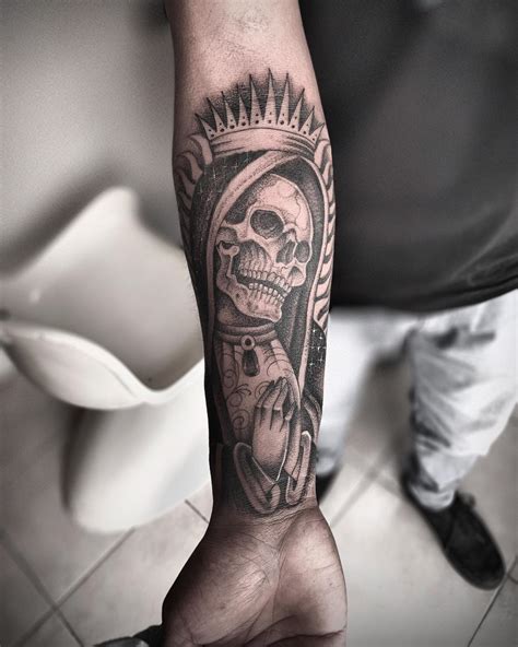 Getting a Santa Muerte Tattoo