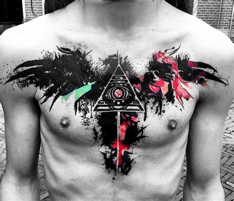 Getting an Abstract Chest Tattoo