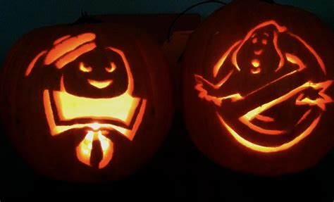 Ghostbuster Pumpkin Carving Designs