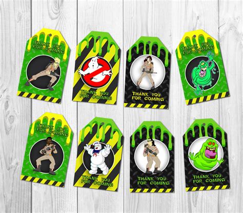 Ghostbusters Gift Tags