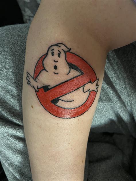 Ghostbusters Logo Tattoo