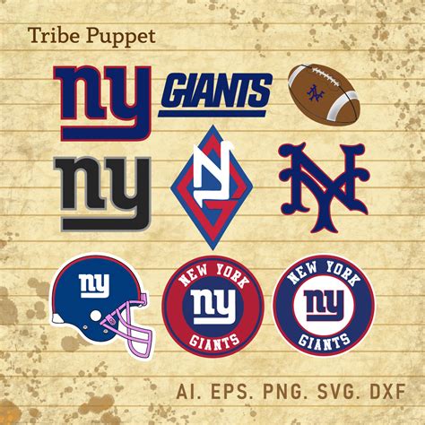 Giants logo stickers