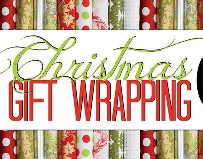 Gift Wrapping Flyer Templates Gallery