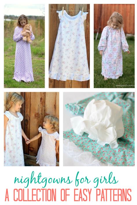 Girls Nightgown Pattern