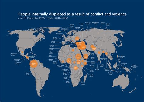 A graphic illustration of a global conflict