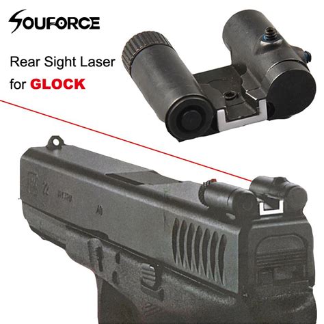 Glock 17 with laser sight