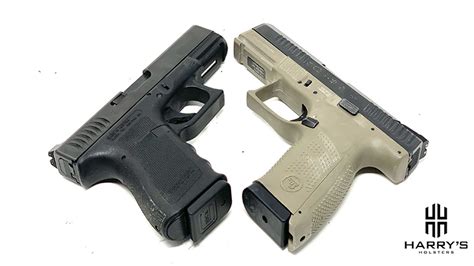 Glock 19 frame vs CZ P10c frame