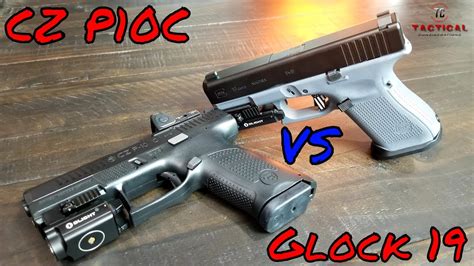 Glock 19 vs CZ P10c