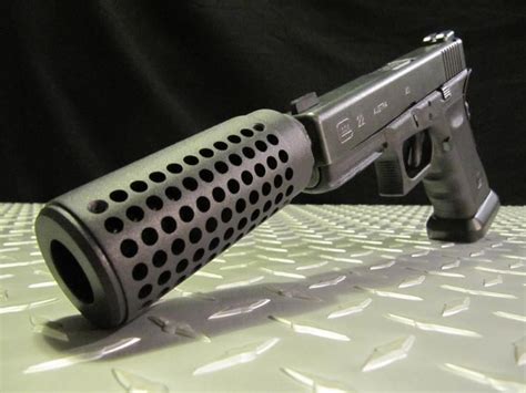 Glock 23 with suppressor