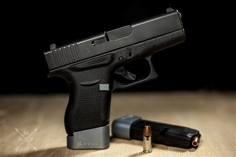 Glock 43 with extended magazine