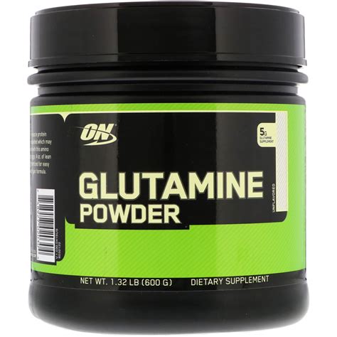 Glutamine Powder Supplementation