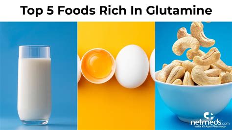 Glutamine rich foods