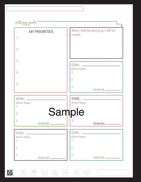 Goal Setting Template