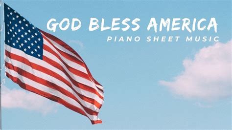 God Bless America Piano