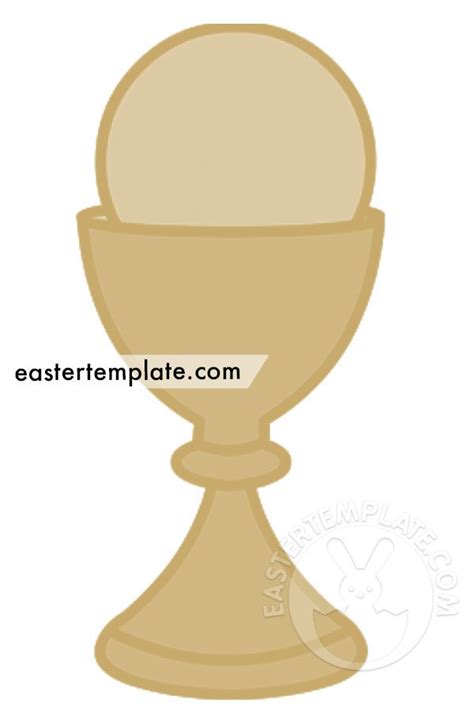 Gold Chalice Template