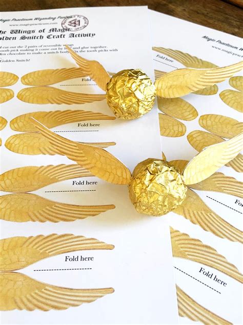 Golden Snitch Wing Inspiration 1