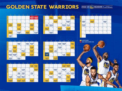 Golden State Warriors Game Schedule