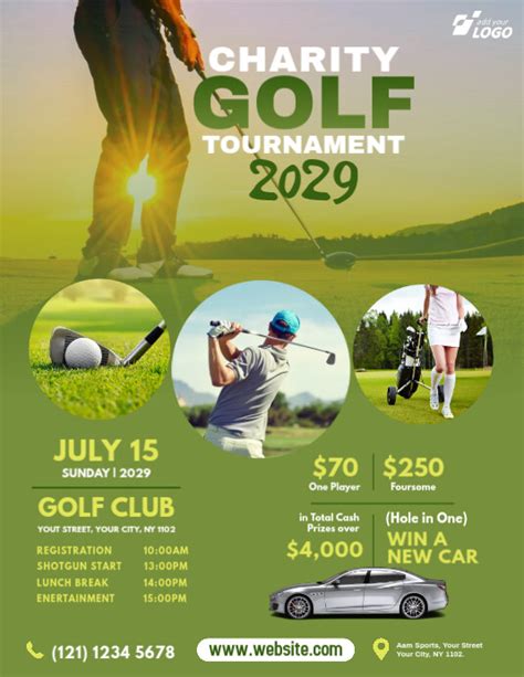 Golf Tournament Template