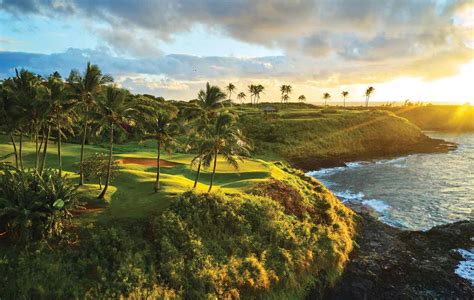 Golfing in Hawaii