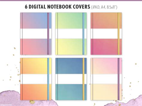 Goodnotes Cover Templates