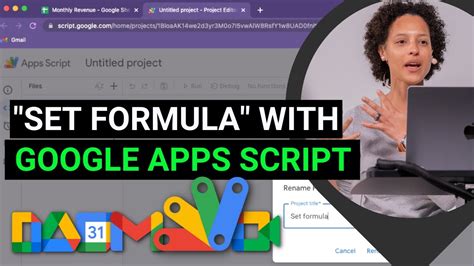 Google Apps Script Formula